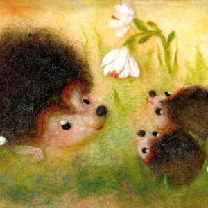 104. Little hedgehog