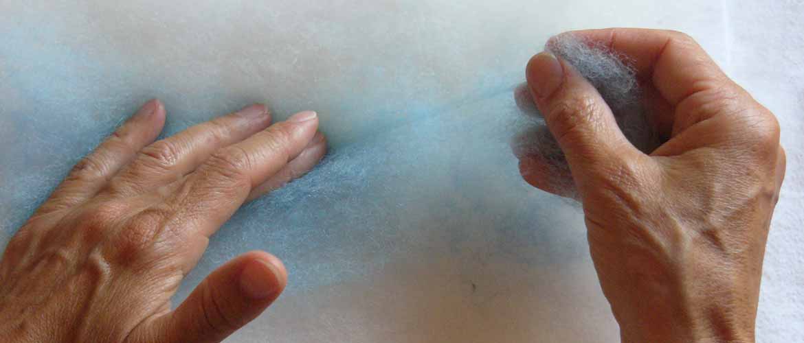 Working with the wool